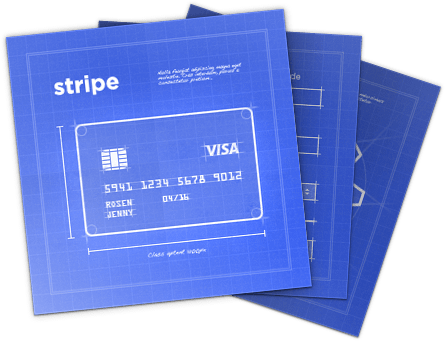 Blueprints - Stripe Inc Startup (445x341), Png Download