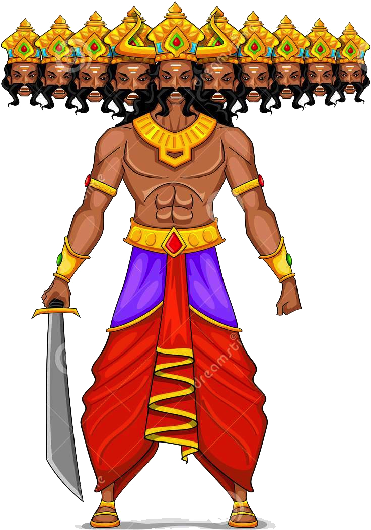 Ravan Png File - Ravana Png (769x1082), Png Download
