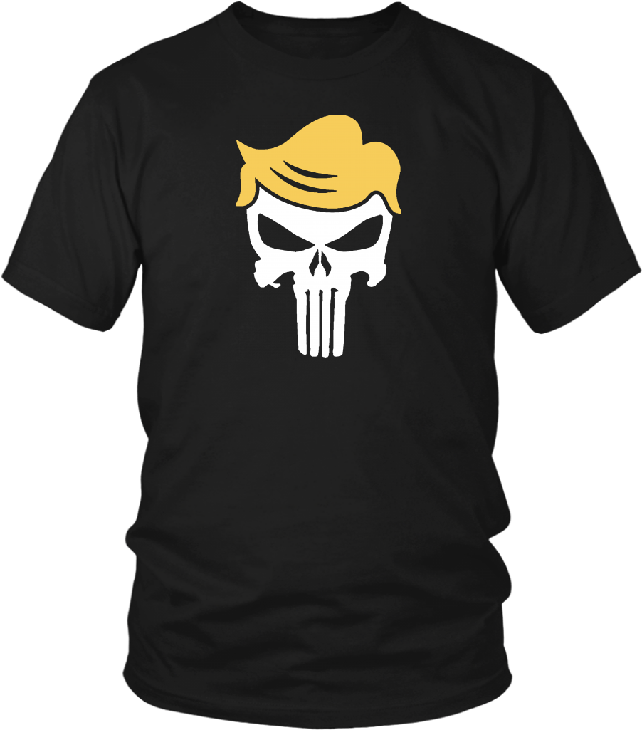 The Maga Shop - Trump Punisher Shirt (480x480), Png Download