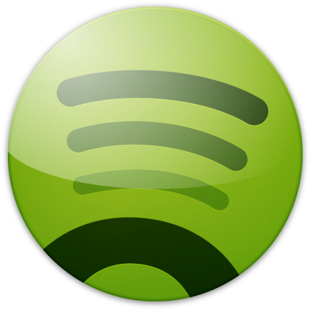 Spotify Icon Green (640x640), Png Download