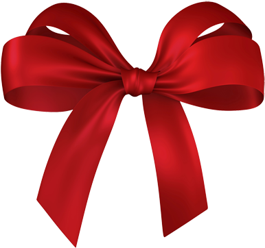Red Ribbon Bow Transparent (400x400), Png Download