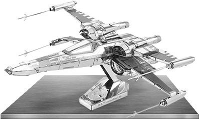 Picture Of Star Wars - Metal Earth Poe X Wing (400x320), Png Download