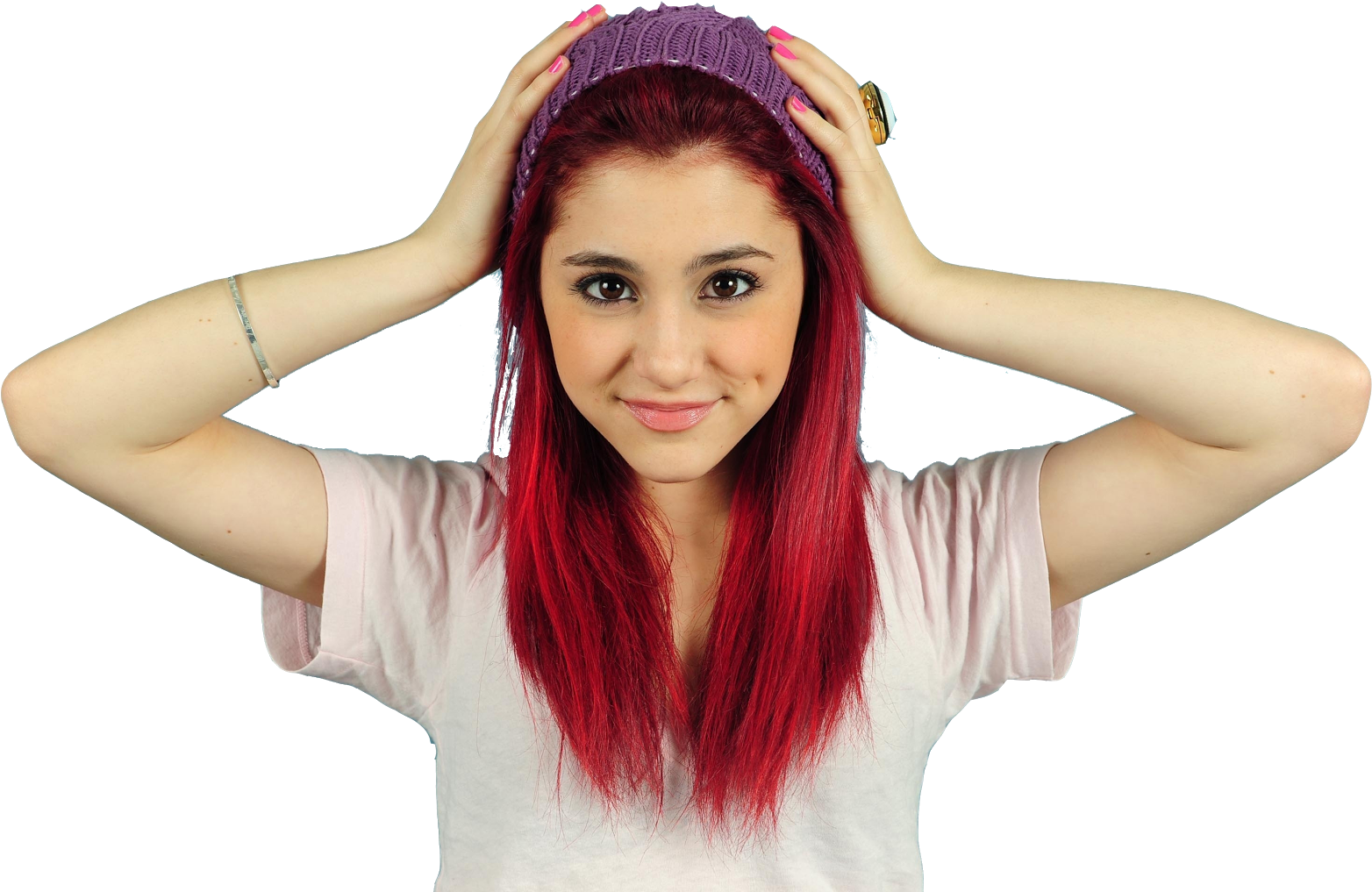 3 - - Ariana Grande Cute Singer Actress Music 24x18 Print (1600x1103), Png Download