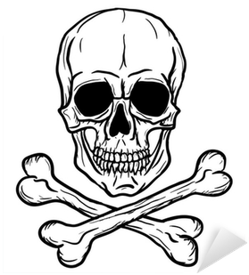 Skull Crossbones (400x400), Png Download
