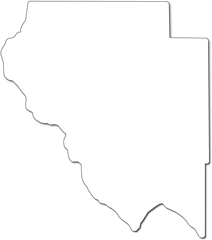 Download A Map Of Okeechobee With An Outer Shadow Around The Okeechobee Plain Full Size PNG