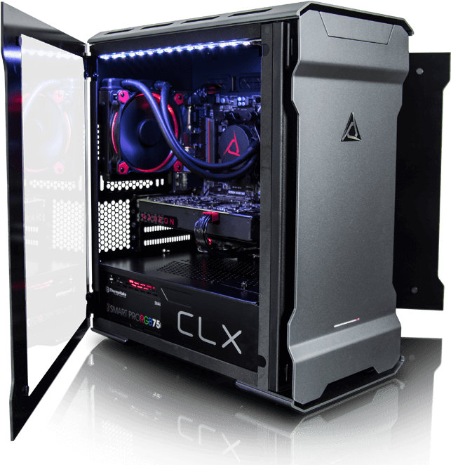 Download Clx Gaming Pc Kit Image Computer Case Full Size PNG Image