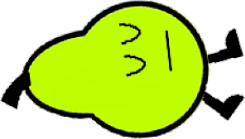 Sleeping Pear (854x486), Png Download