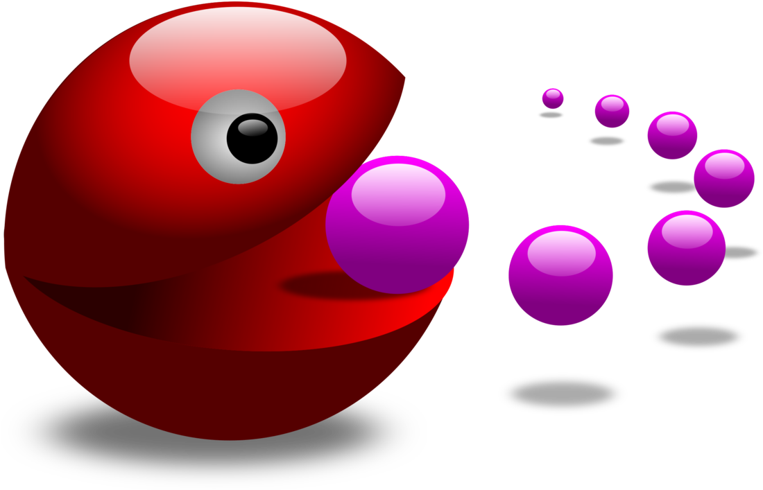 Pac Man Baby Pac Man Video Game Computer Icons - Pacman 3d Gif (1171x750), Png Download