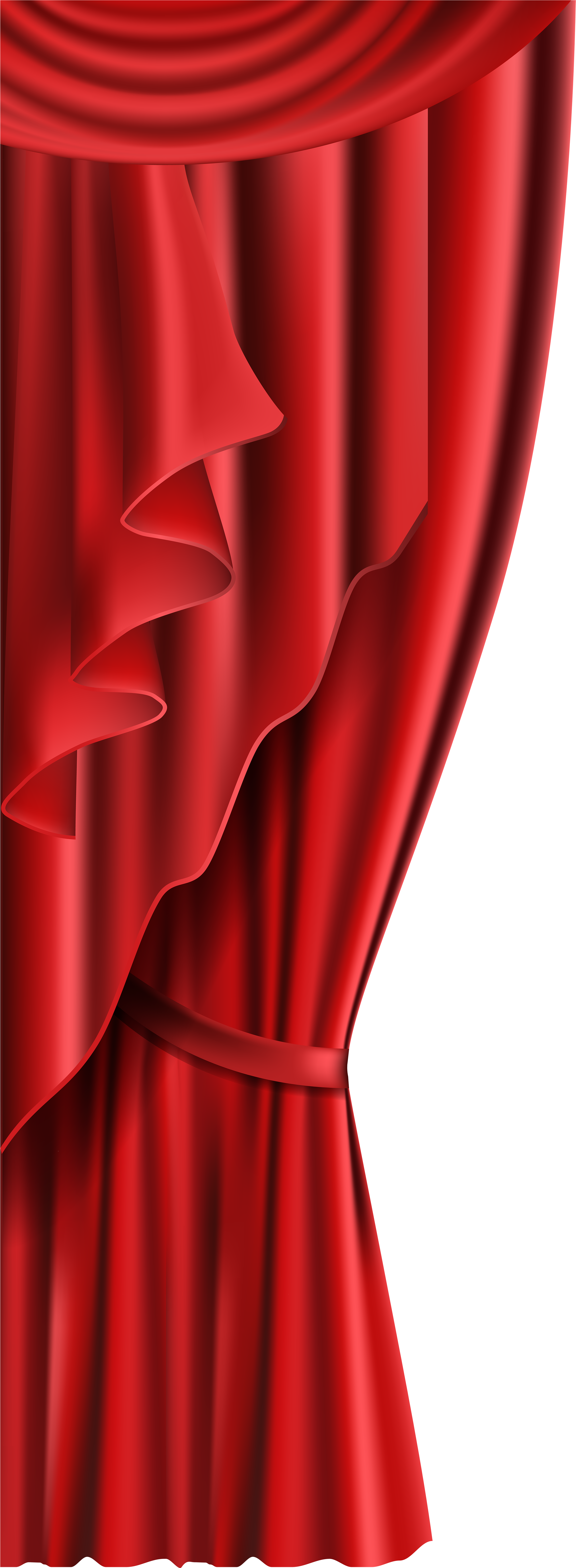 Curtain Green Png (3403x8000), Png Download
