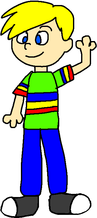 Mike Patterson Is A Male Blonde-haired High School - Man (768x768), Png Download