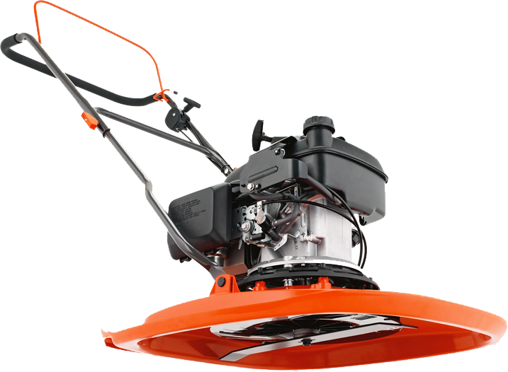 These Are Powered Rotary Push Lawn Mowers That Utilize - Husqvarna Gx 560 Petrol Hover Lawn Mower (717x526), Png Download