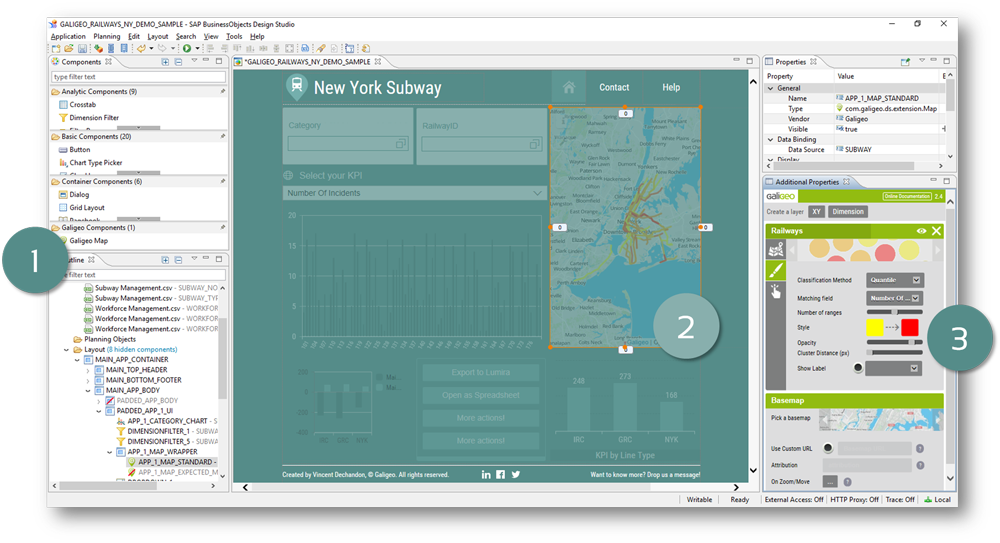 ➀ Galigeo For Design Studio Extension, In The Galigeo - Operating System (1000x543), Png Download