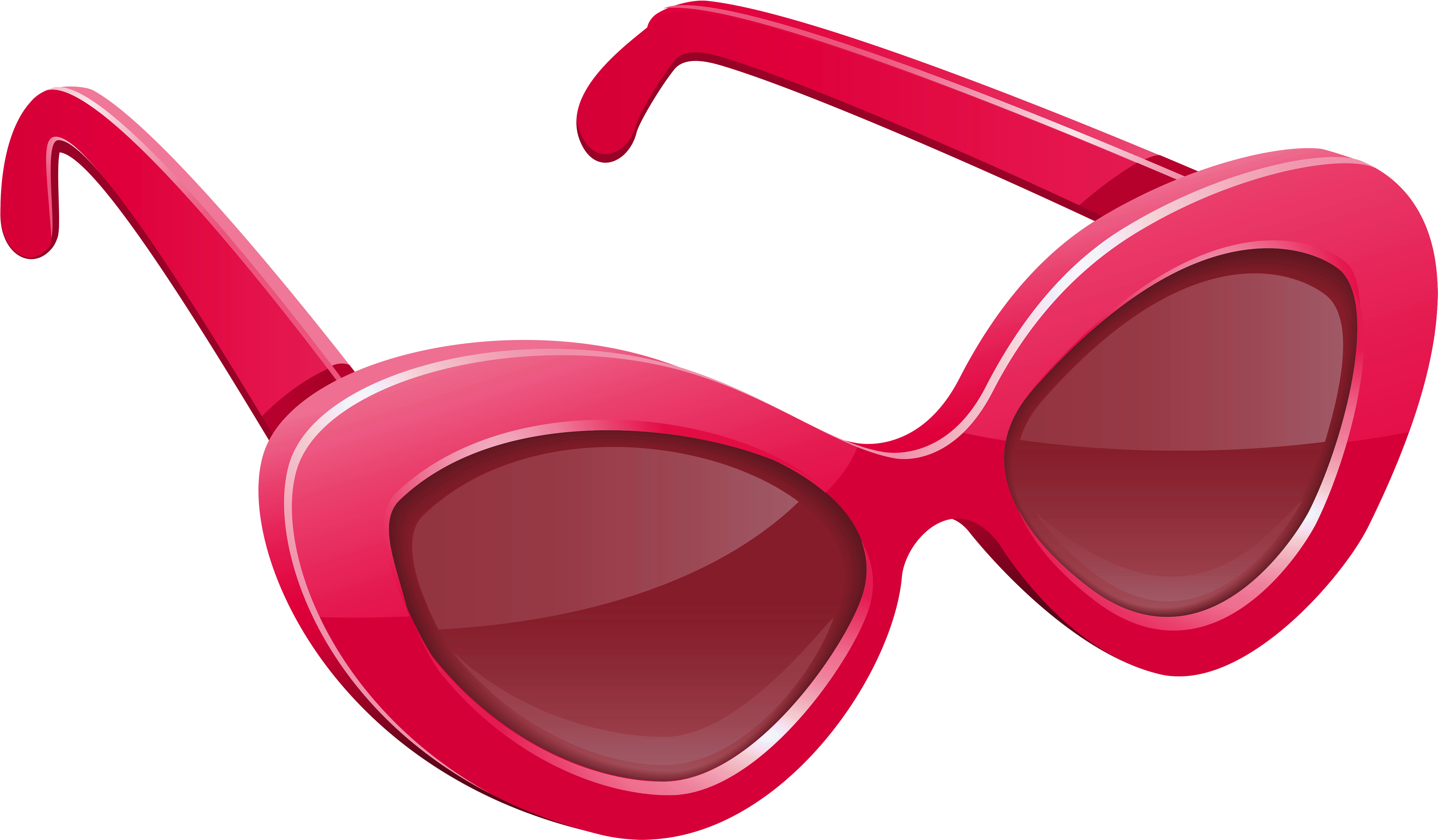 Sunglasses Free Clip Art (5000x3051), Png Download