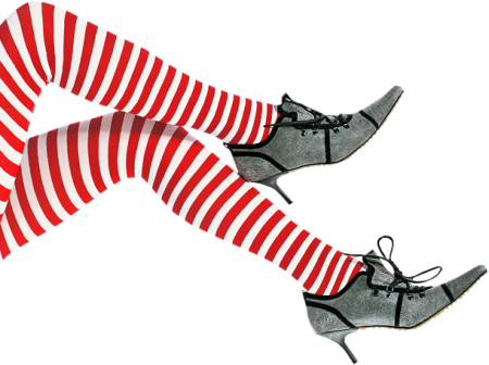 Witch-098 - Witch Red Shoes Clipart (450x336), Png Download