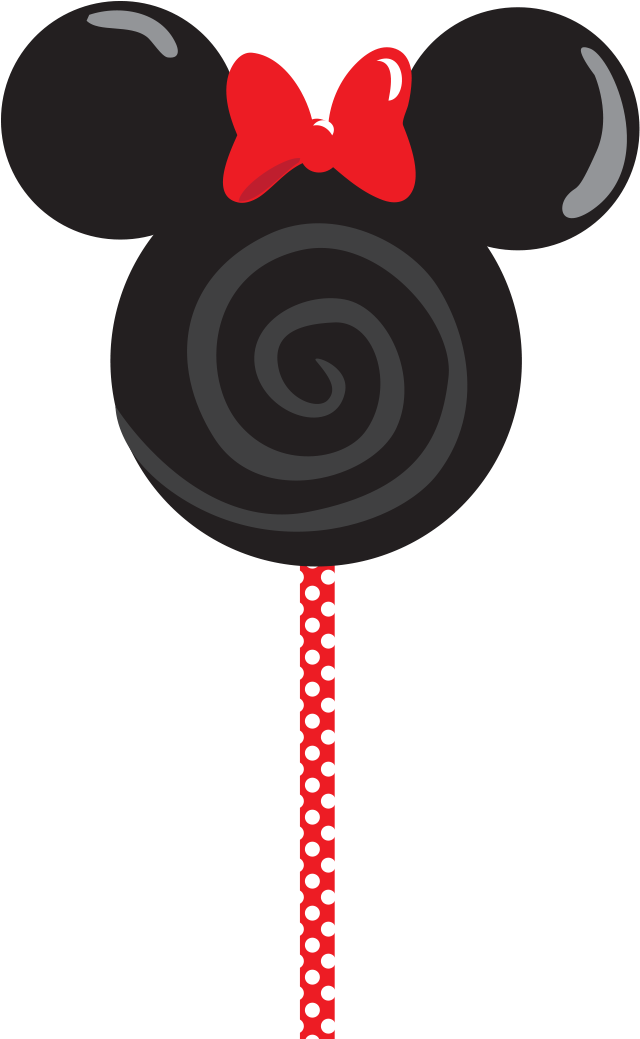 Balloon Svg Minnie Mouse - Cupcake Minnie Png (659x1038), Png Download