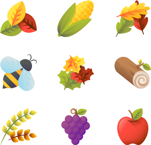 Autumn - Icon (600x564), Png Download