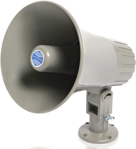 Re Entrant Horn Speaker With 25v/70 - Public Address Sound System With 2 Atlas Sound Ga-15t (500x500), Png Download