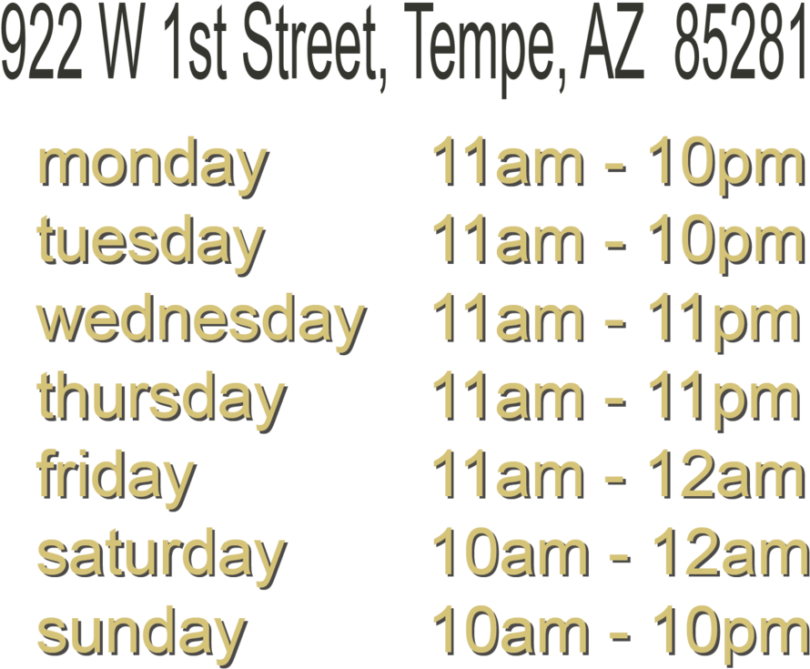 Addrees And Times 6-01 - The Shop Beer Co. (1000x1000), Png Download