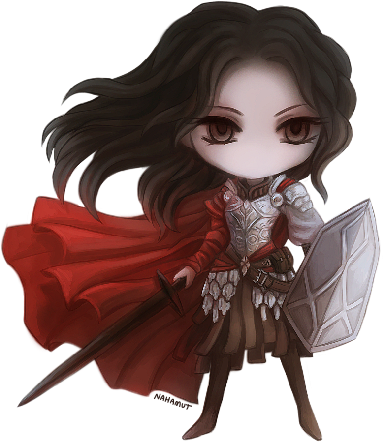 Asharn - Dnd 5e Cleric Chibi (1000x1000), Png Download