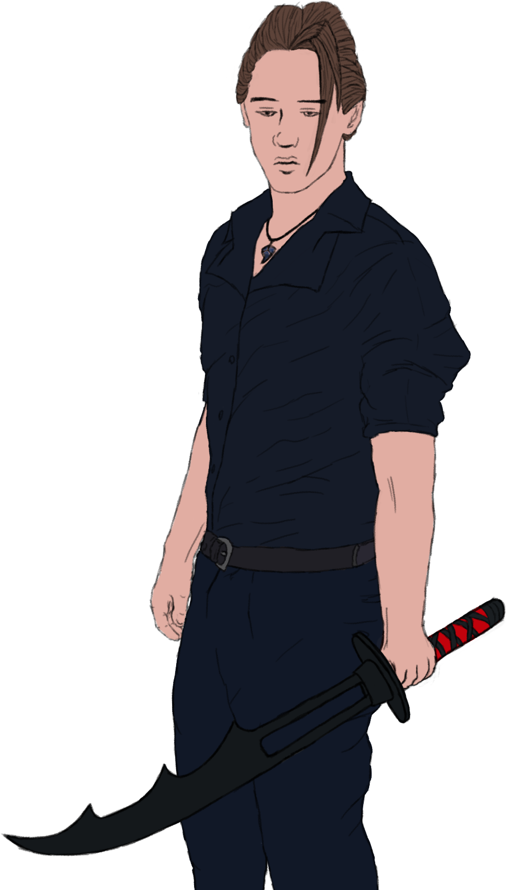 Delete - Standing (1312x1891), Png Download