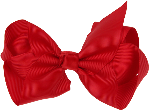 Rwc41602 14cm Ribbon Bow Red - Red Ribbon Bow Png (599x599), Png Download
