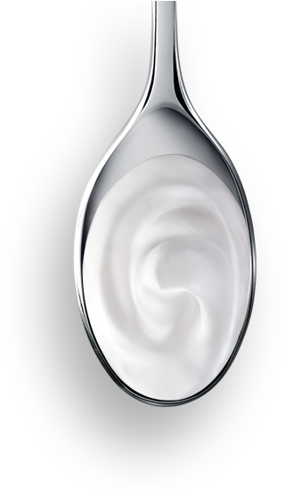 Spoon - Yogurt Spoon Png (371x554), Png Download