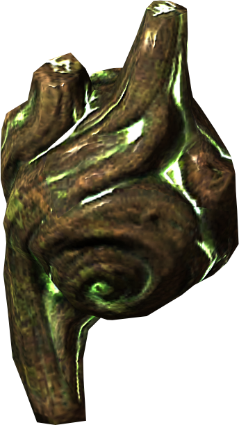 Spriggan, Taproot, Hagraven - Skyrim Spriggan Heart (344x613), Png Download