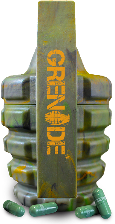 Grenade Thermo Detonator 100 Capsules (600x800), Png Download