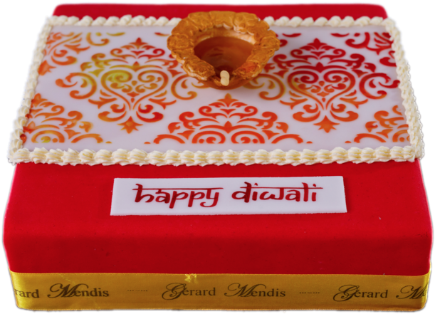 Ribbon Cake, Happy Diwali - Diwali (1024x683), Png Download
