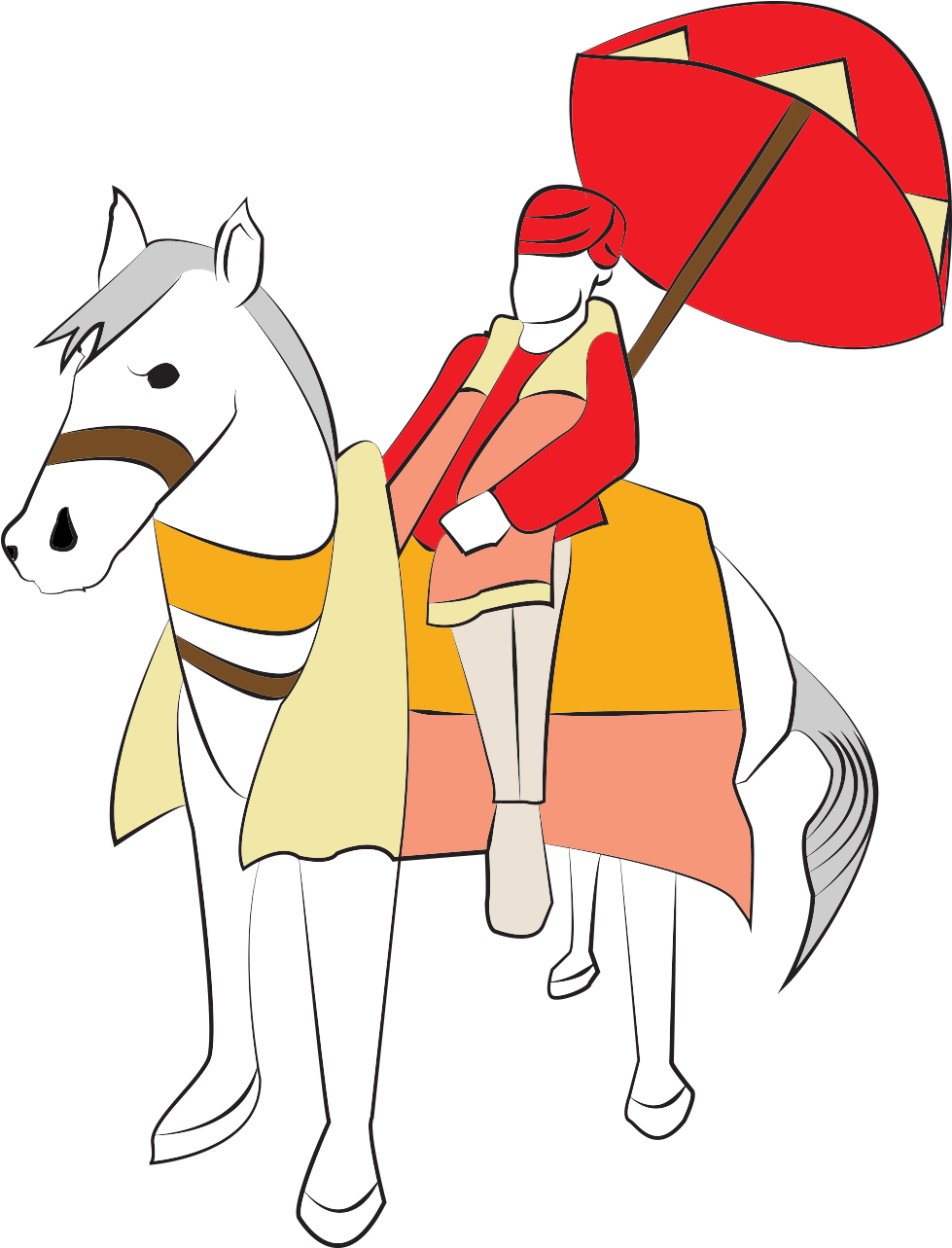 In The Beginning, I Simply Sketched Out The Designs - Baraat (1635x2000), Png Download