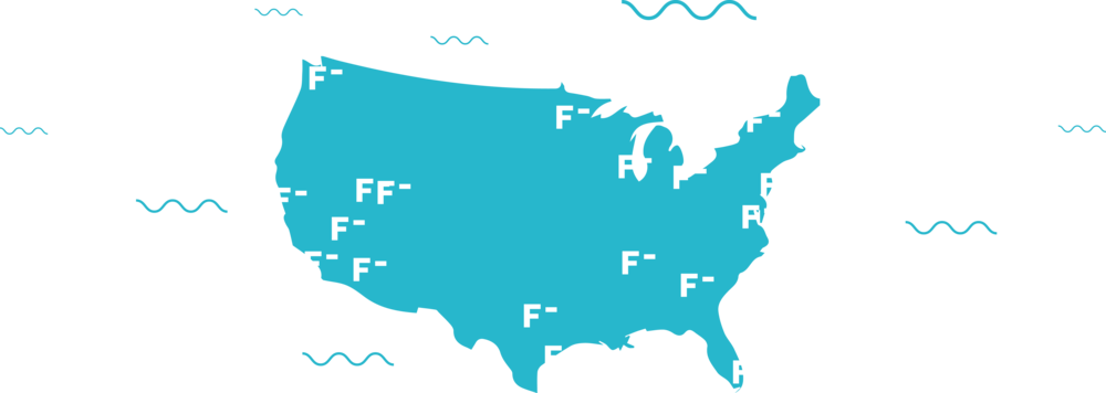 Us Map - Statistics On Why Students Should Be Drug Tested (1000x356), Png Download