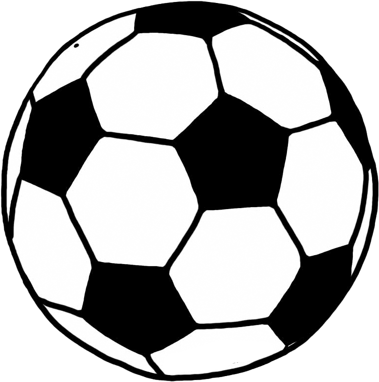 Cartoon Football Png Picture Library Download - Soccer Ball Kick Clipart (800x786), Png Download