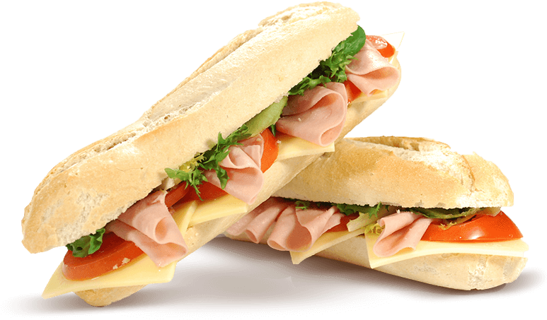 Sandwich - Wallmonkeys Wall Decals Wallmonkeys Sub Sandwiches (782x452), Png Download