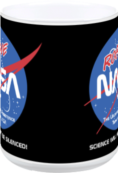 Rogue Nasa Mug - Coffee Cup (384x408), Png Download