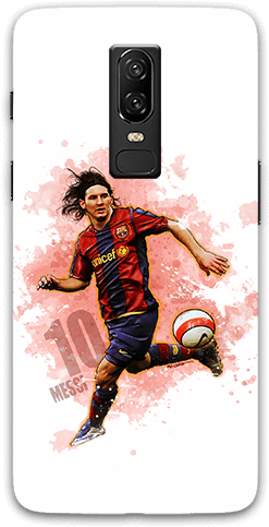 Messi Oneplus 6 Mobile Case - Xiaomi Redmi 6 Pro (600x600), Png Download