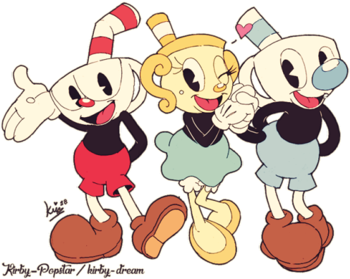 Cuphead Mugman Ms Chalice (500x409), Png Download