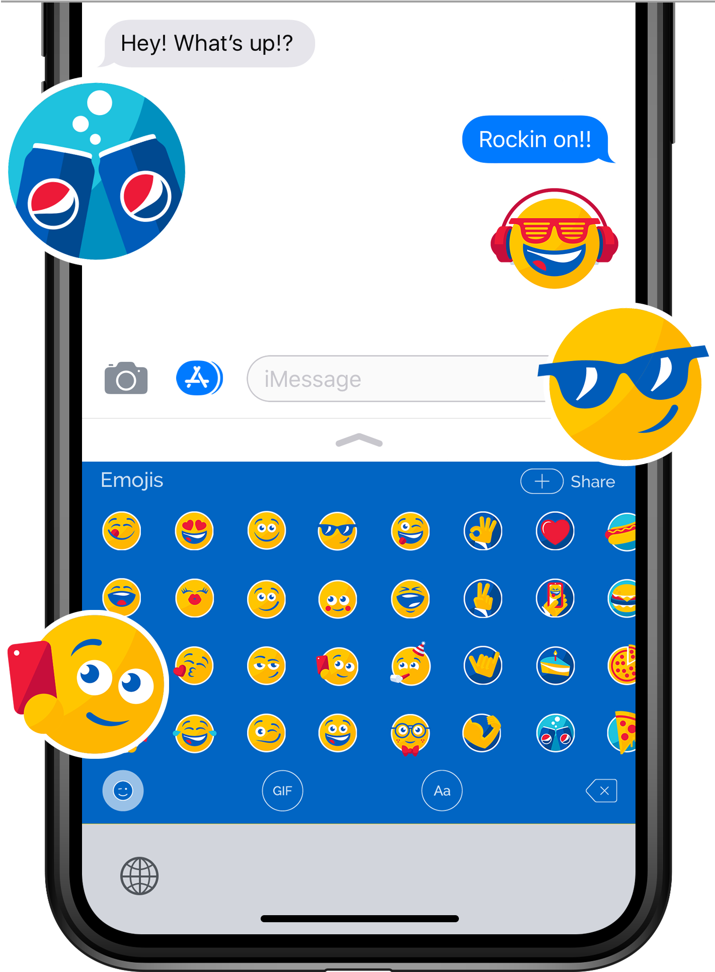 Stickers Cs 2 Pepsi - Mobile Phone (1420x2092), Png Download