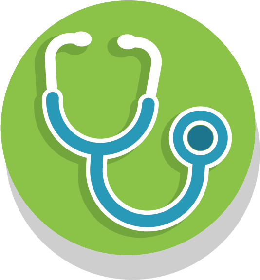 Stethoscope - Stethoscope Logo Hd Png (583x583), Png Download