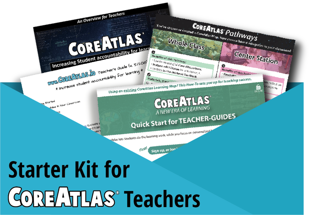 Starter Kit For Coreatlas Teachers Blue Button - Teacher (1000x693), Png Download