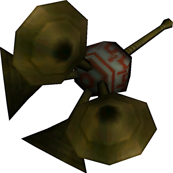 Skull Kid's Trumpet - Skull Kid Trumpet (602x600), Png Download