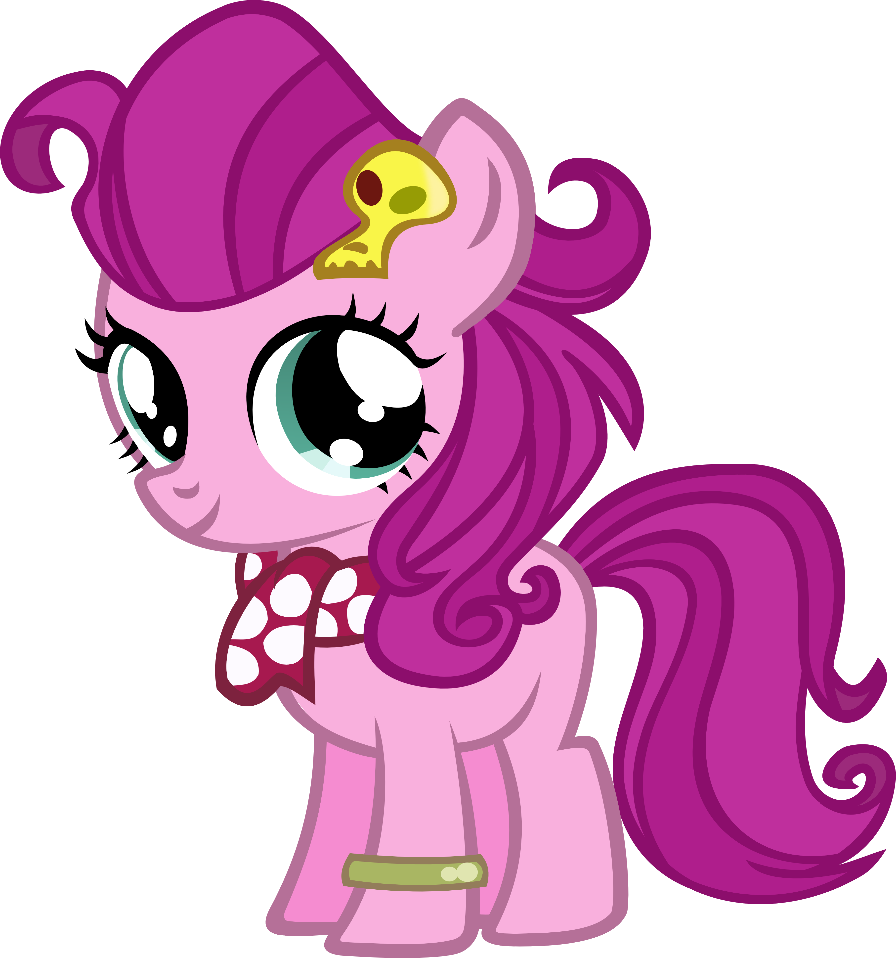 Strawberry Parchment - Mlp Strawberry Parchment (3605x3853), Png Download