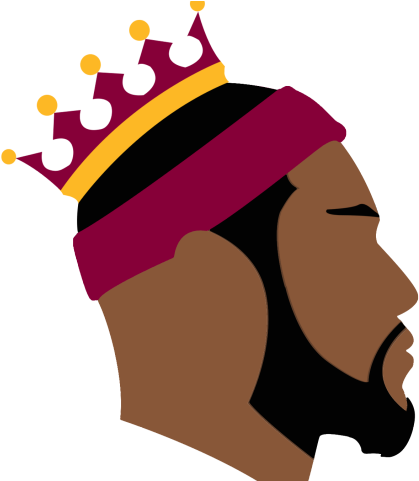 Lebron James Clipart Cavs - Lebron James Cartoon Png (640x480), Png Download
