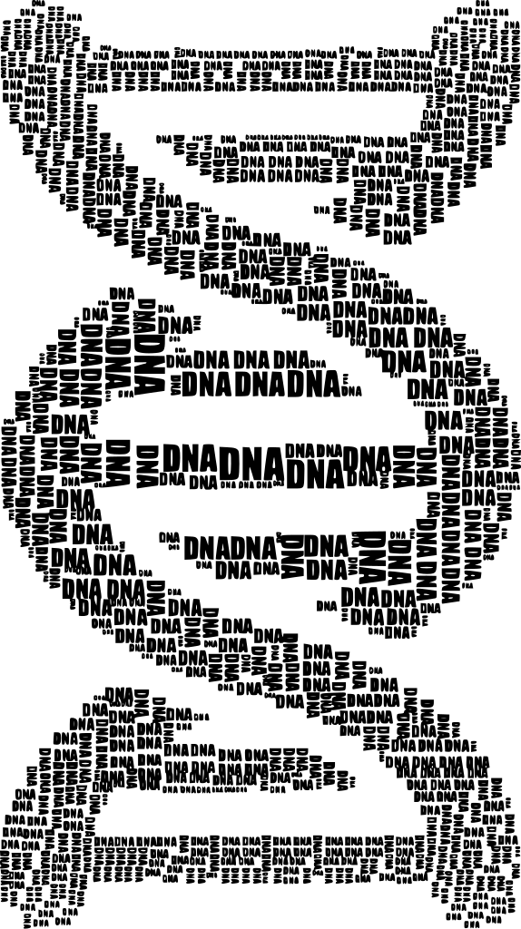 Download Png - Dna Black Png (574x1024), Png Download