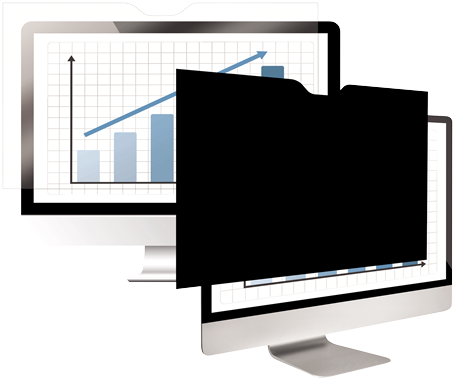 Main Image - Fellowes Privascreen Blackout Display Privacy Filter (500x500), Png Download
