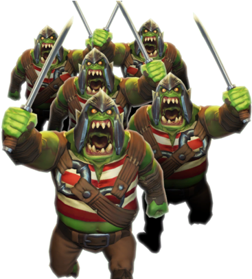Pirate Medium Orc Image - Orc Pirate (400x405), Png Download