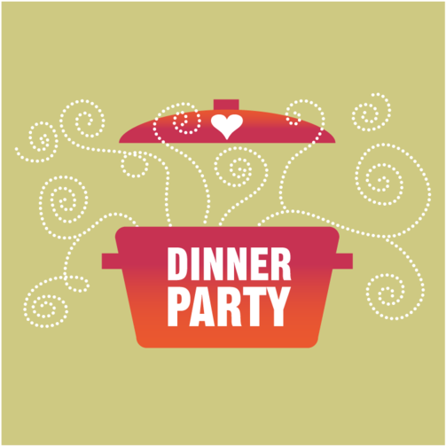 Evite Dinner Party - Paper (1000x667), Png Download