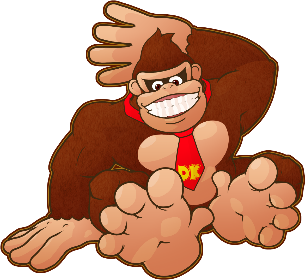 Donkey Kong Returns - Donkey Kong Country Returns (1200x1120), Png Download