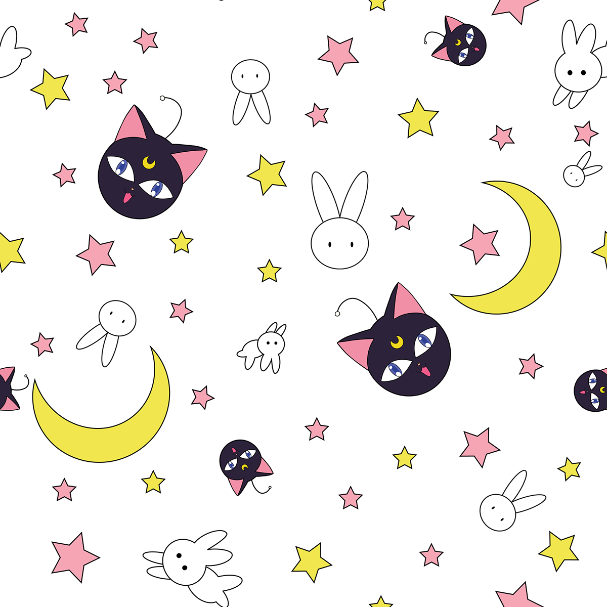 Have Fun - Sailor Moon Background Png (1200x1200), Png Download