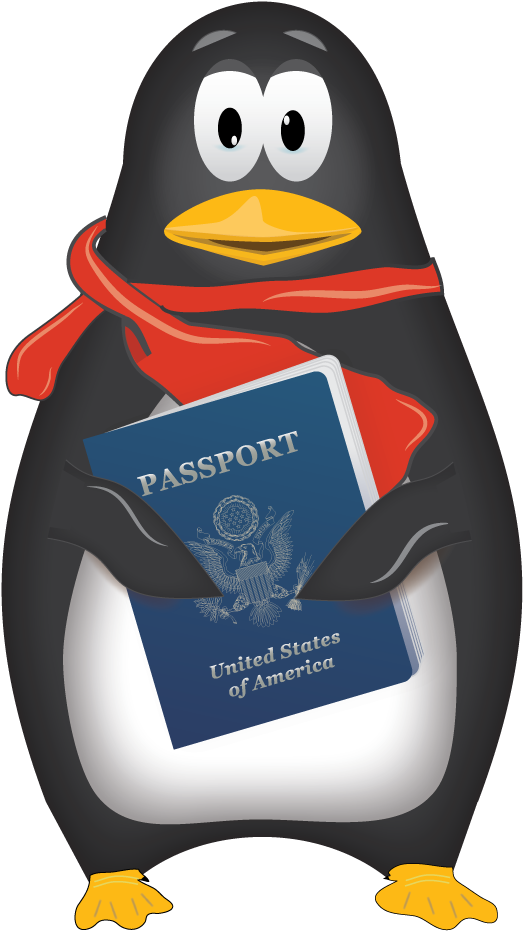 Penguin Logo Png - History (800x1000), Png Download