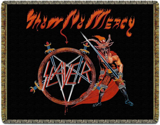 Show No Mercy Woven Blanket - Slayer Show No Mercy 1983 (600x600), Png Download